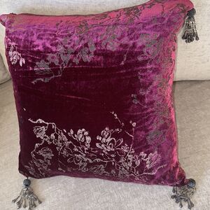 Z Gallerie Tasseled Accent Pillow!